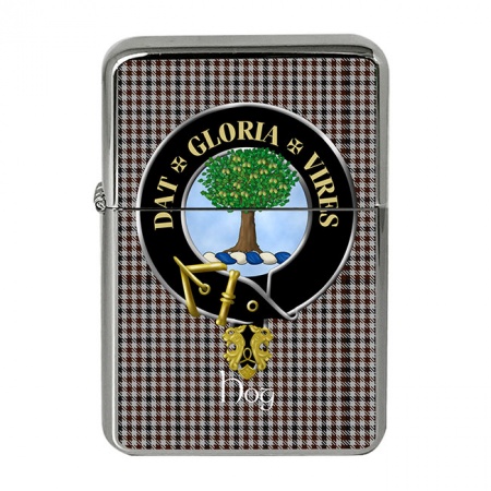 Hog Scottish Clan Crest Flip Top Lighter