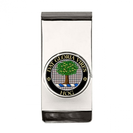 Hog Scottish Clan Crest Money Clip