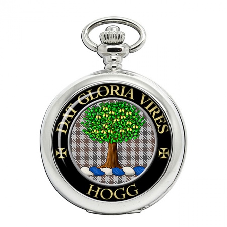 Hogg Scottish Clan Crest Pocket Watch