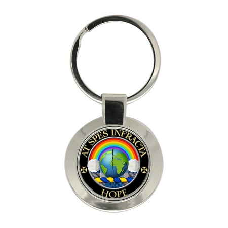 Hope Scottish Clan Crest Key Ring