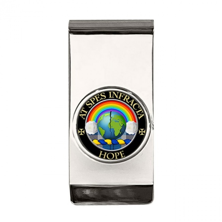 Hope Scottish Clan Crest Money Clip