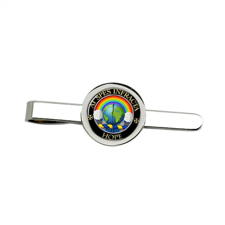 Hope Scottish Clan Crest Tie Clip