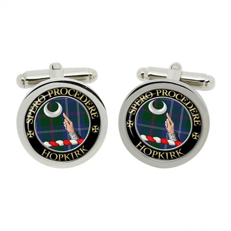 Hopkirk Scottish Clan Crest Cufflinks