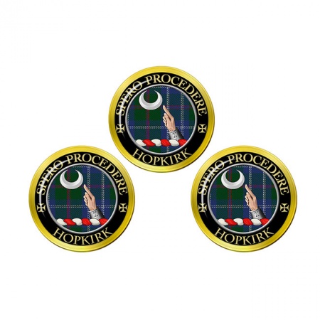 Hopkirk Scottish Clan Crest Golf Ball Markers