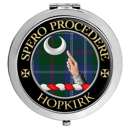 Hopkirk Scottish Clan Crest Compact Mirror