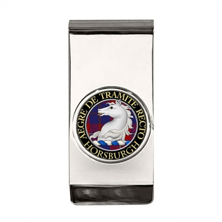 Horsburgh Scottish Clan Crest Money Clip