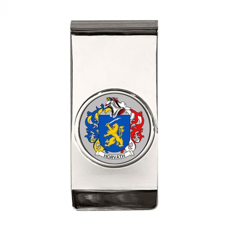 Horváth (Hungary) Coat of Arms Money Clip