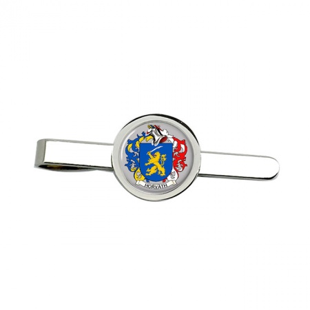 Horváth (Hungary) Coat of Arms Tie Clip
