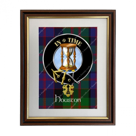 Houston Scottish Clan Crest Framed Print