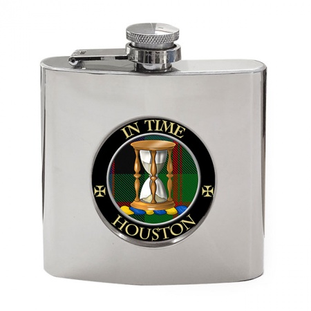 Houston Scottish Clan Crest Hip Flask