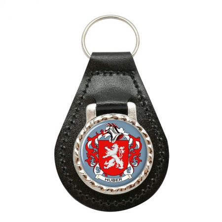Huber (Swiss) Coat of Arms Key Fob