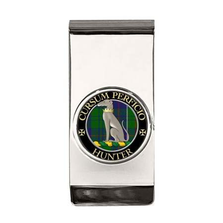 Hunter Scottish Clan Crest Money Clip