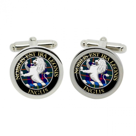 Inglis Scottish Clan Crest Cufflinks