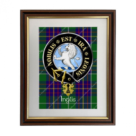 Inglis Scottish Clan Crest Framed Print