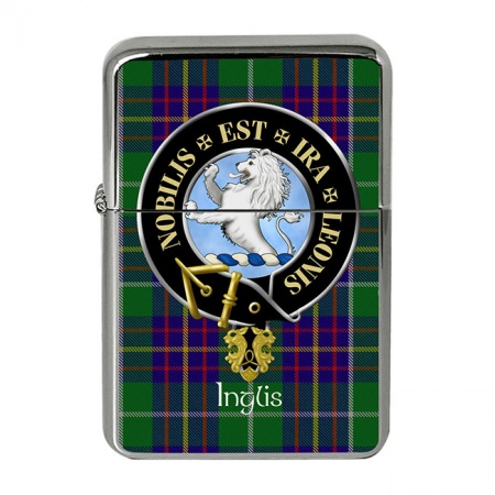 Inglis Scottish Clan Crest Flip Top Lighter