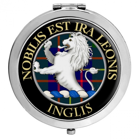 Inglis Scottish Clan Crest Compact Mirror