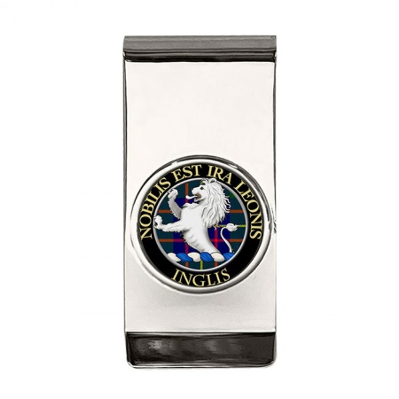 Inglis Scottish Clan Crest Money Clip