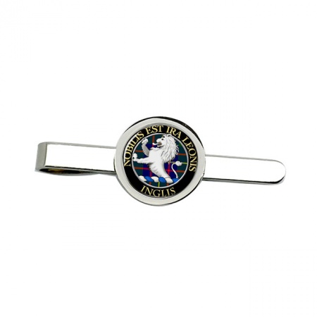 Inglis Scottish Clan Crest Tie Clip