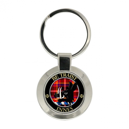 Innes Scottish Clan Crest Key Ring