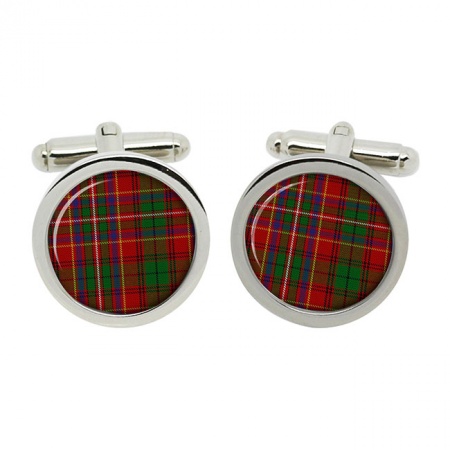 Innes Scottish Tartan Cufflinks in Box