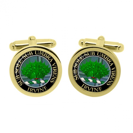 Irvine Scottish Clan Crest Cufflinks