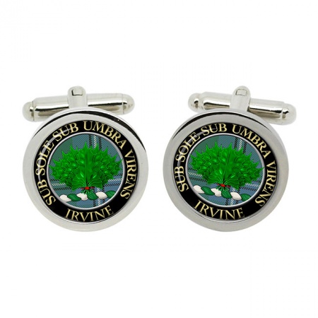 Irvine Scottish Clan Crest Cufflinks