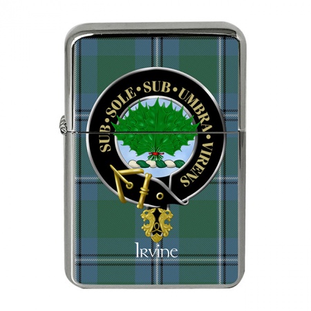 Irvine Scottish Clan Crest Flip Top Lighter