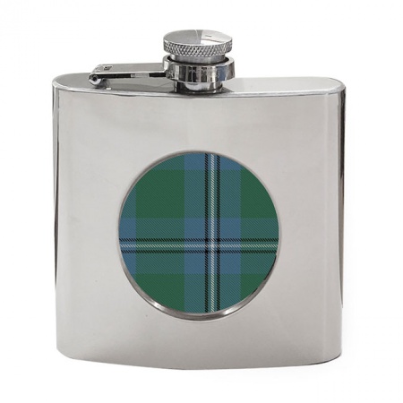 Irvine Scottish Tartan Hip Flask