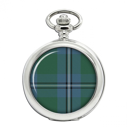 Irvine Scottish Tartan Pocket Watch