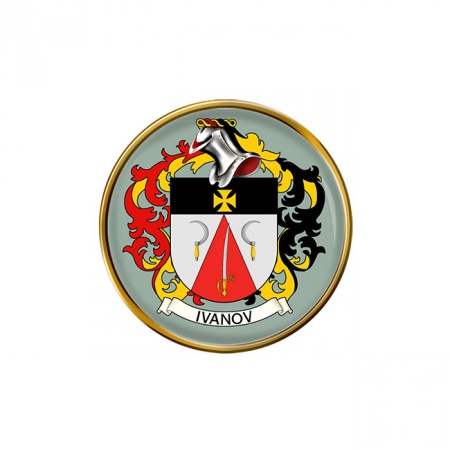 Ivanov (Russia) Coat of Arms Pin Badge