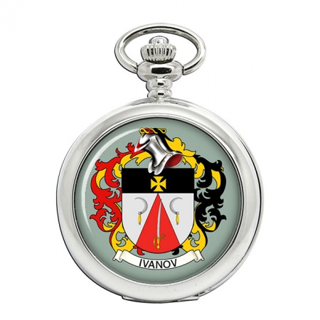 Ivanov (Russia) Coat of Arms Pocket Watch