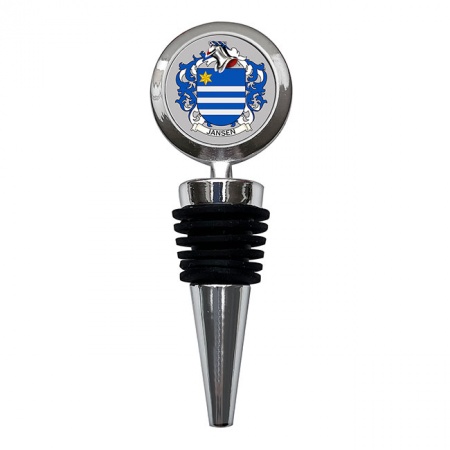 Jansen (Netherlands) Coat of Arms Bottle Stopper