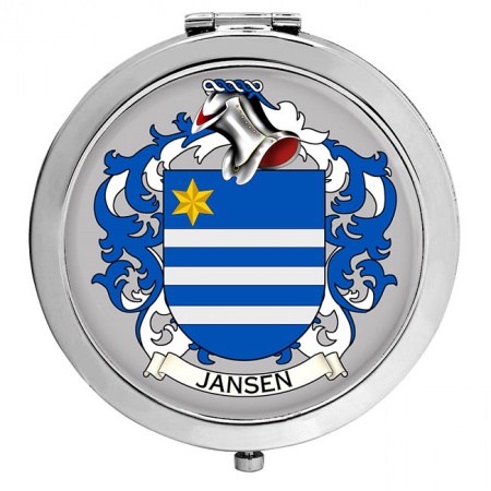 Jansen (Netherlands) Coat of Arms Compact Mirror