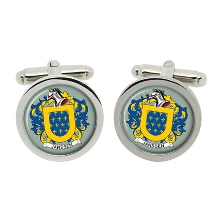 Janssen (Netherlands) Coat of Arms Cufflinks