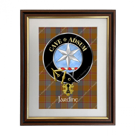 Jardine Scottish Clan Crest Framed Print