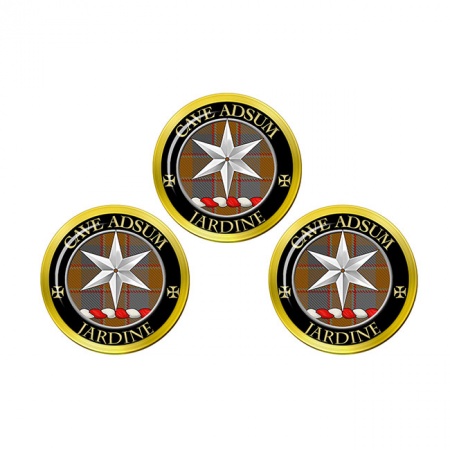 Jardine Scottish Clan Crest Golf Ball Markers