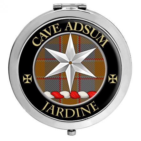 Jardine Scottish Clan Crest Compact Mirror