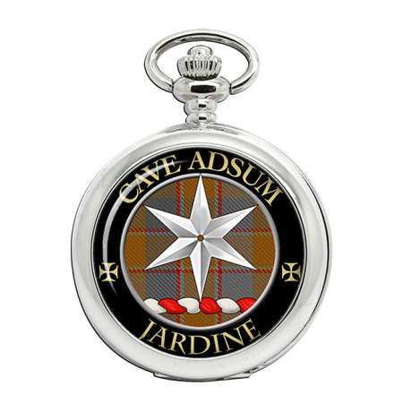 Jardine Scottish Clan Crest Pocket Watch