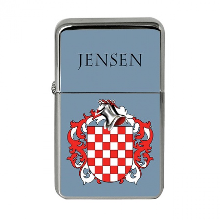 Jensen (Denmark) Coat of Arms Flip Top Lighter