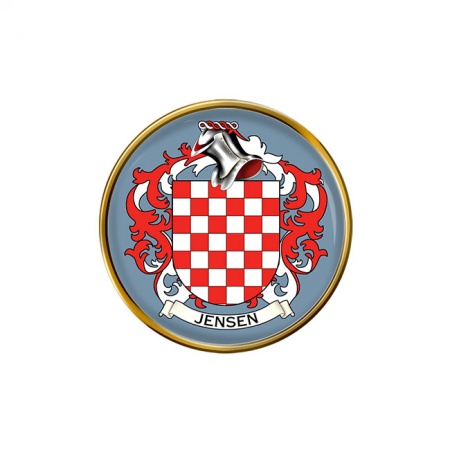 Jensen (Denmark) Coat of Arms Pin Badge