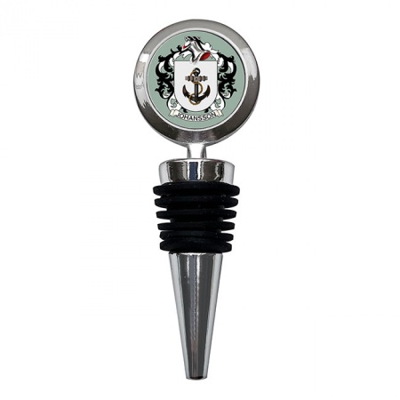 Johansson (Sweden) Coat of Arms Bottle Stopper