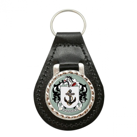 Johansson (Sweden) Coat of Arms Key Fob