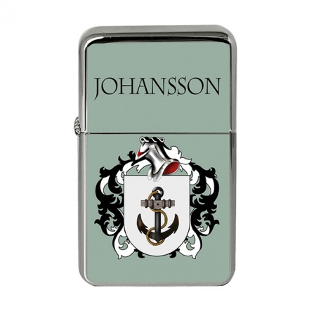 Johansson (Sweden) Coat of Arms Flip Top Lighter
