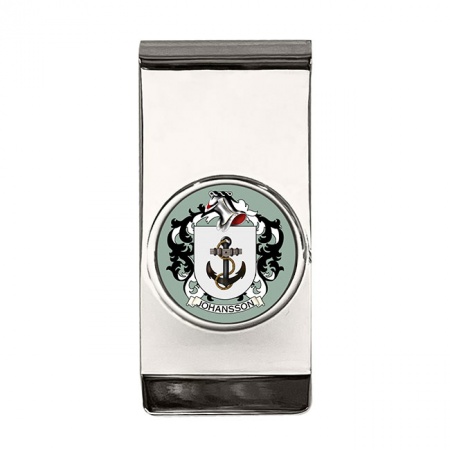 Johansson (Sweden) Coat of Arms Money Clip