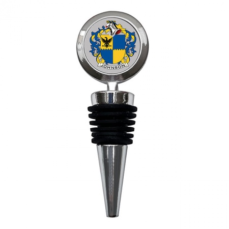 Johnson (England) Coat of Arms Bottle Stopper