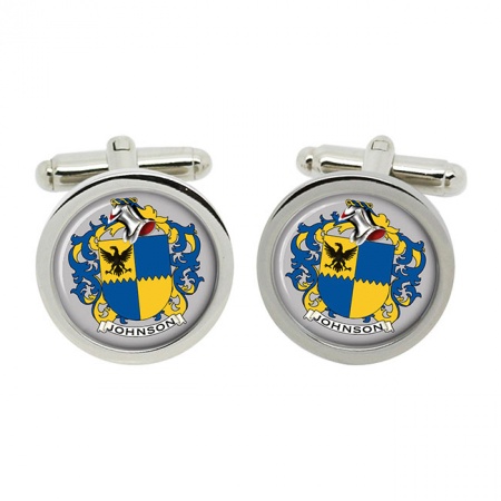 Johnson (England) Coat of Arms Cufflinks