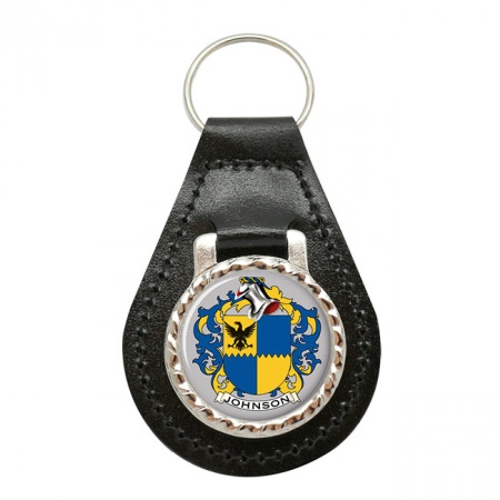 Johnson (England) Coat of Arms Key Fob