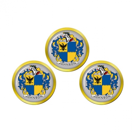 Johnson (England) Coat of Arms Golf Ball Markers