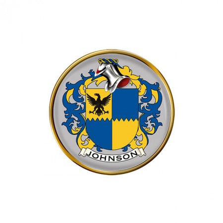 Johnson (England) Coat of Arms Pin Badge