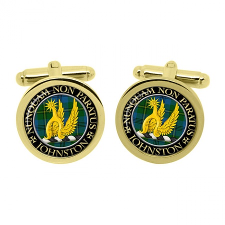 Johnston Scottish Clan Crest Cufflinks